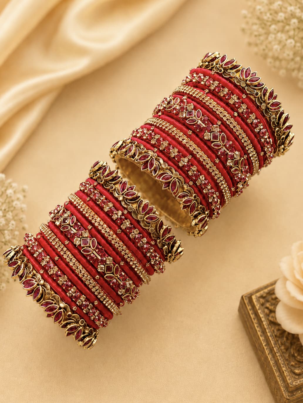Royal Designer Bridal Bangle Set